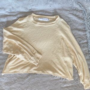 Elegant Lightweight Cream Colored Crop